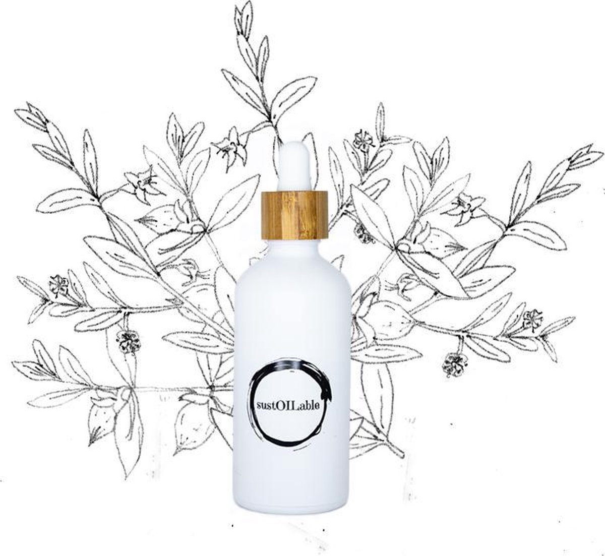 Goedkoopste Jojoba olie - glazen pipet flesje 50ml (navulbaar en plasticvrij verpakt) - vegan - dierproefvrij en zonder chemische toevoegingen - jojoba huidolie