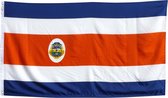 Trasal - vlag Costa Rica - costa ricaanse vlag 150x90cm