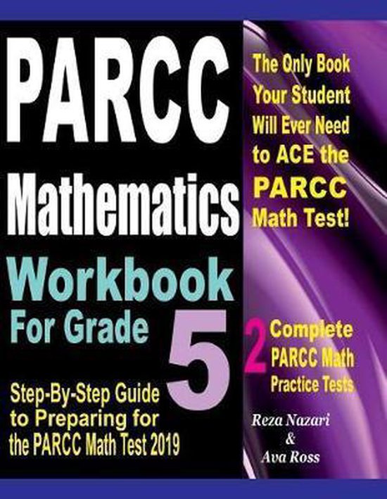 PARCC Mathematics Workbook For Grade 5 - cover