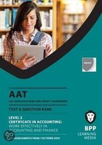 AAT Work Effectively in Accounting and Finance