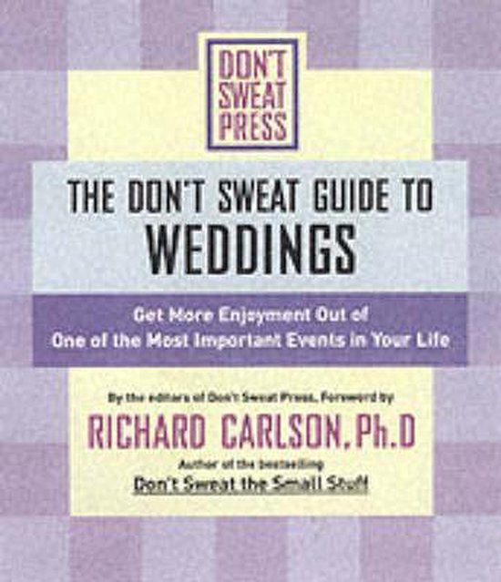 The Don't Sweat Guide to Weddings - cover