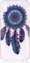 Shop4 - iPhone Xs Max Hoesje - Zachte Back Case Dromenvanger Transparant