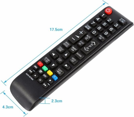 Vervangende afstandsbediening geschikt voor alle Samsung tv's| HDTV's | Led  Smart tv | bol.com