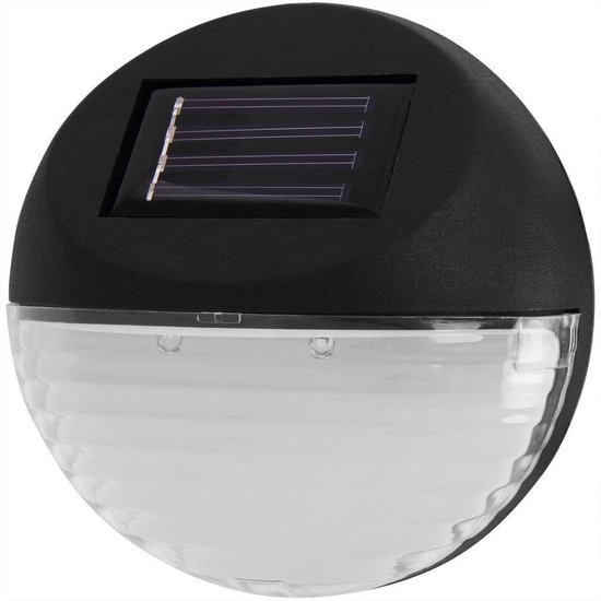 Monzana 6x Buitenlamp - Zonnepanelen LED Sensor - 8u Brandtijd