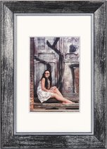 Fotolijst - Henzo - Aimée - Fotomaat 10x15 cm - Zwart