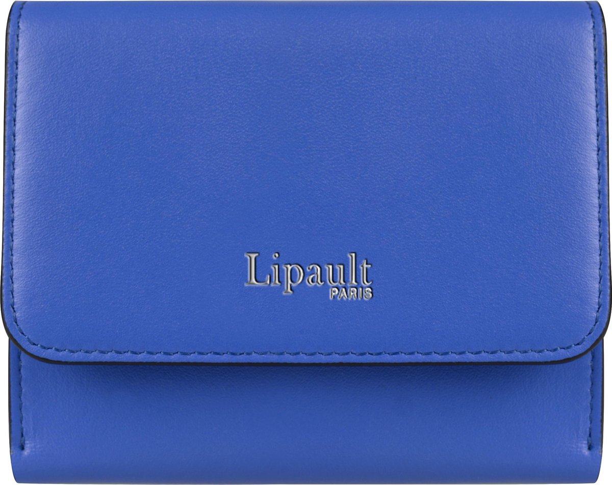 Lipault Overslagportemonnee - By The Seine Compact Wallet Cobalt Blue |  bol.com