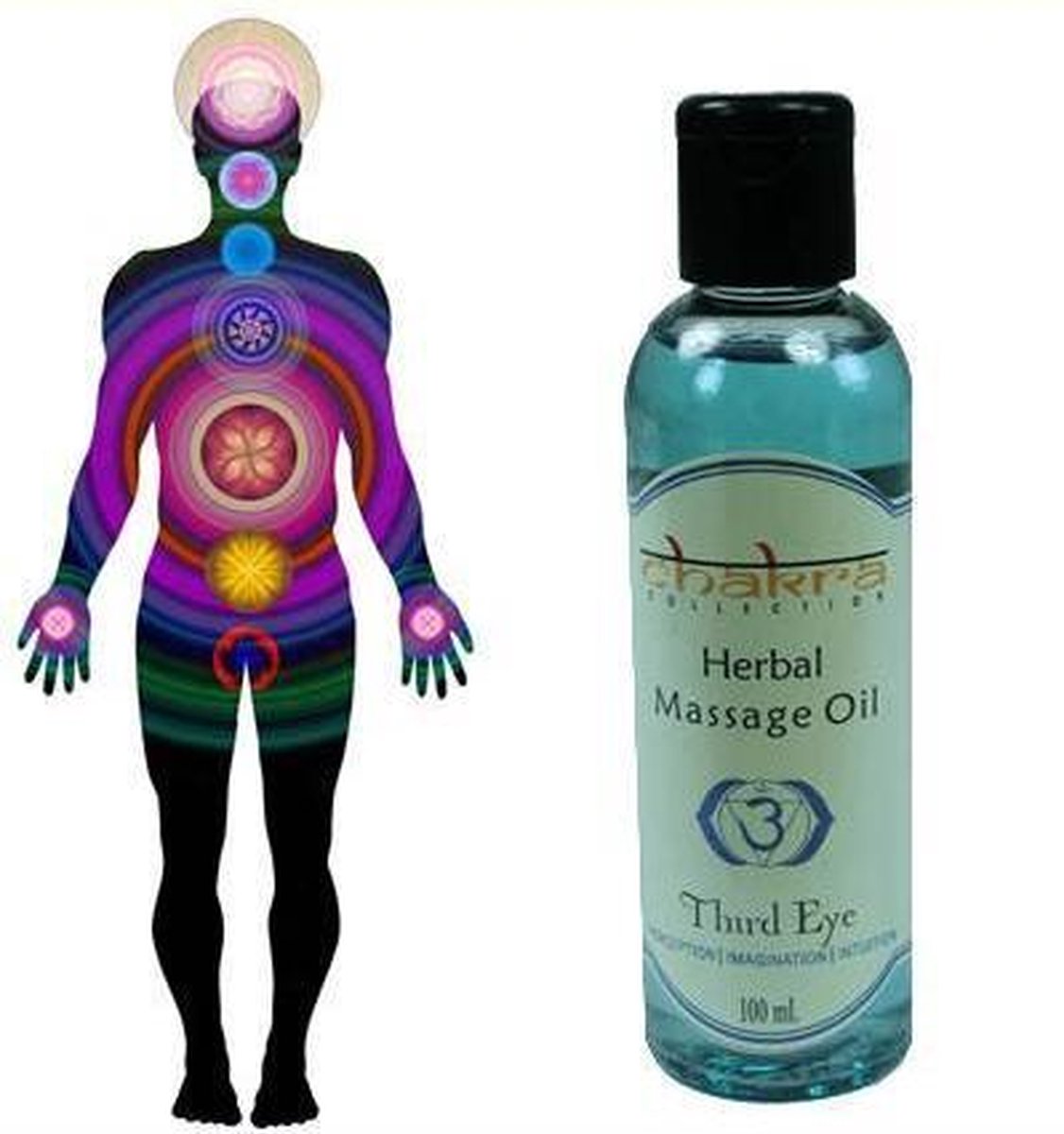 Goedkoopste Zengeschenken Naturals Massageolie 6e Chakra Voorhoofd Ajña