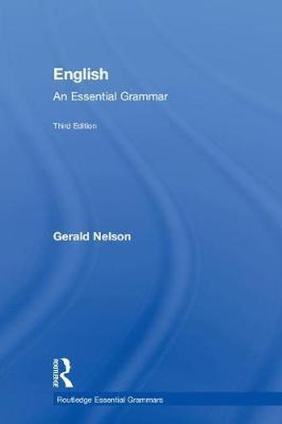 Routledge Essential Grammars- English: An Essential Grammar - cover