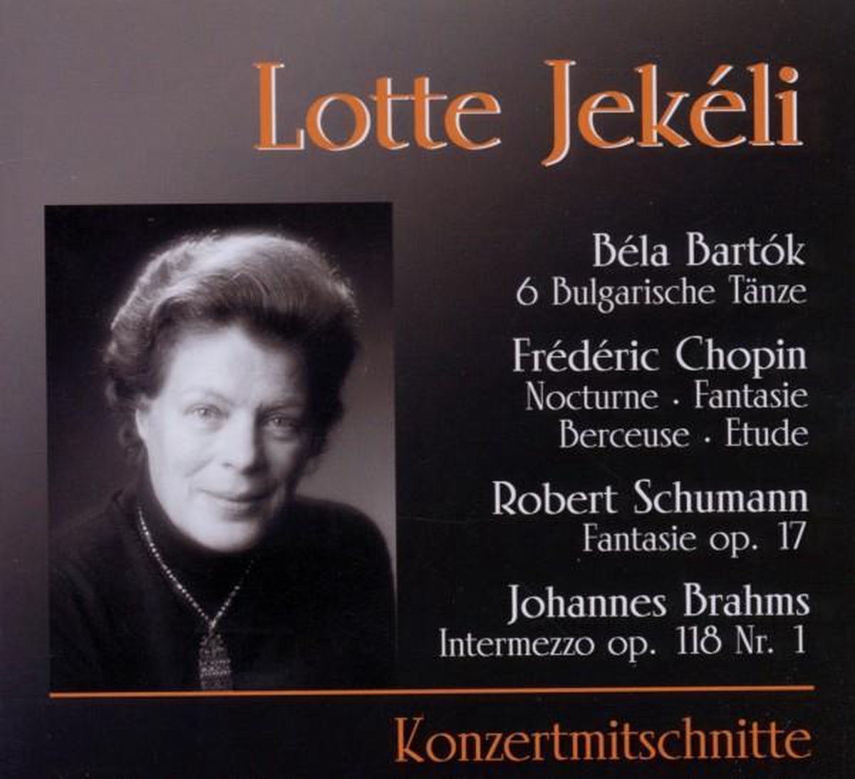 Bela Bartok: 6 Bulgarische Tanze/Frederic Chopin: Nocturne/...