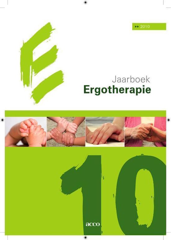 Cover van het boek 'Jaarboek ergotherapie 2010 / druk 1'