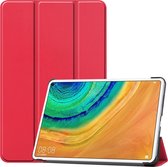 Huawei MatePad Pro 10.8 Tri-Fold Book Case - Rood
