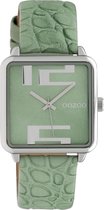 OOZOO Timepieces Groen/Grijs horloge  (30 mm) - Grijs,Groen