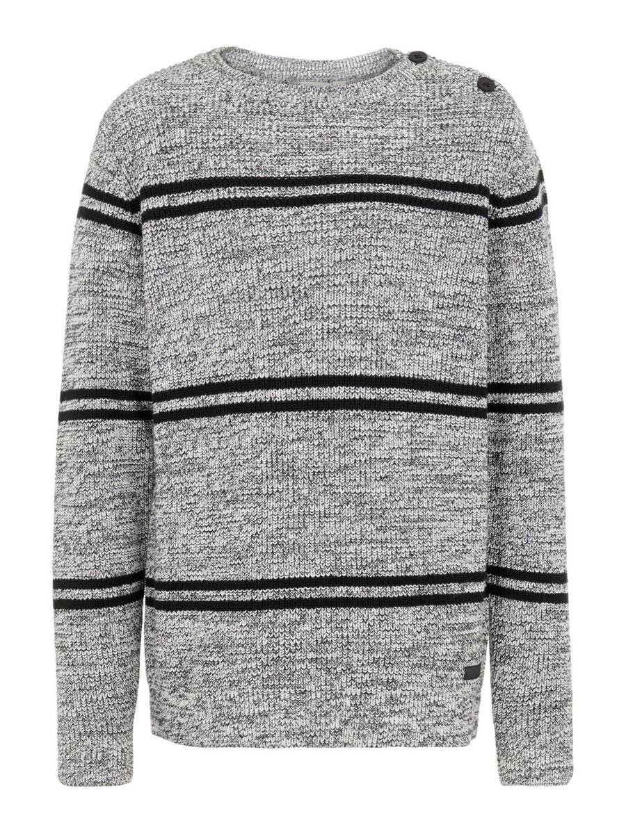 Name it trui jongens - zwart - NKMojim - maat 134/140