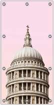 Tuinposter –St. Paul's Cathedral - Londen– 100x200cm Foto op Tuinposter (wanddecoratie voor buiten en binnen)
