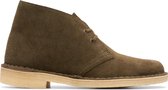 Clarks Originals Desert Boot Dames - Dark Olive Sde - Maat 40