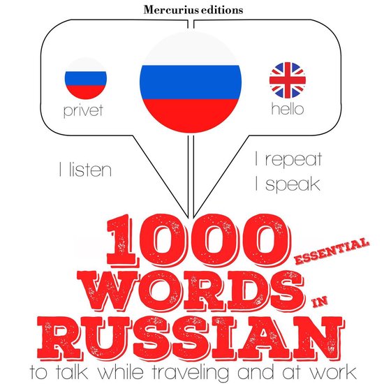 1000 essential words in Russian - cover