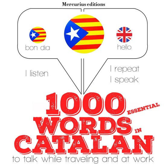 1000 essential words in Catalan - cover
