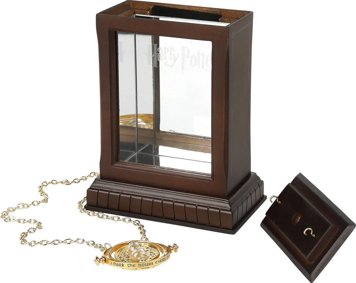 Noble Collection Harry Potter Time Turner ketting goudkleurig