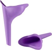 Plastuit voor vrouwen paars - herbruikbaar