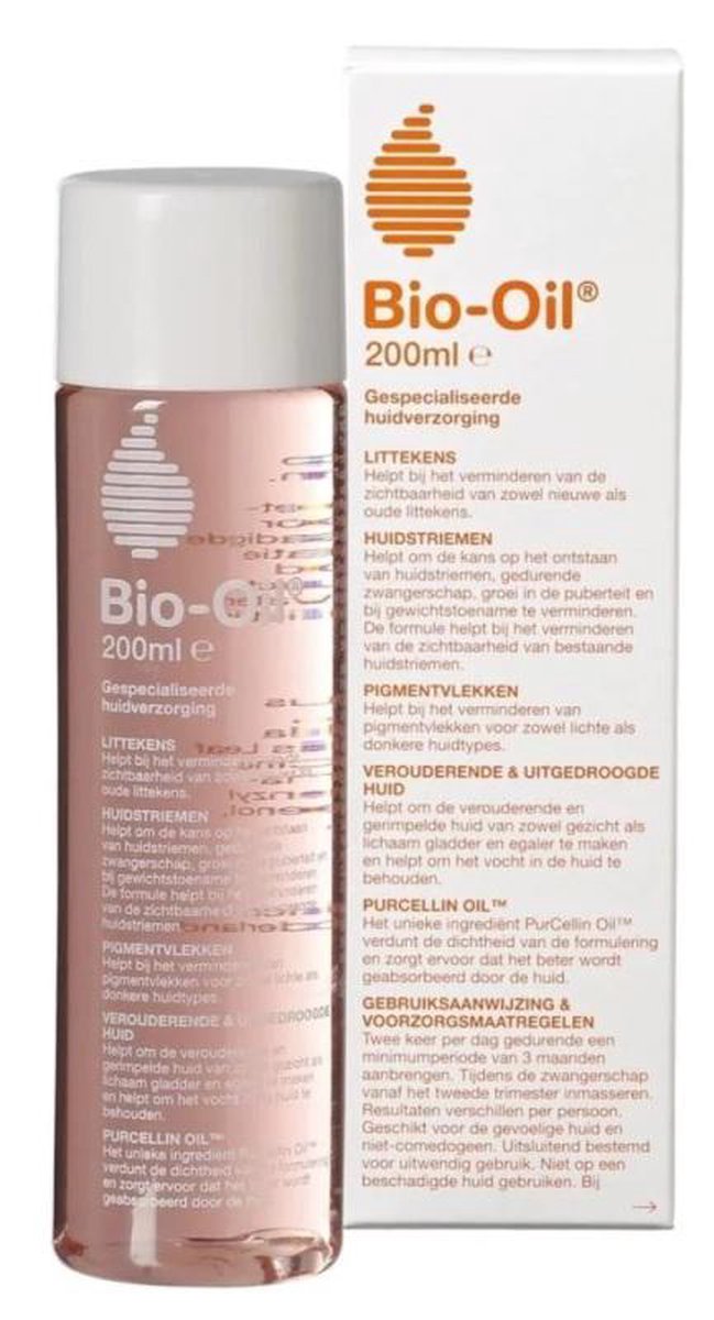 Verdorde Parasiet condoom Bio Oil Huidverzorgingsolie - 200 ml | bol.com