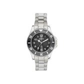Mooi kinder horloge Adora/AY4402 zilverkleurig/zwart /