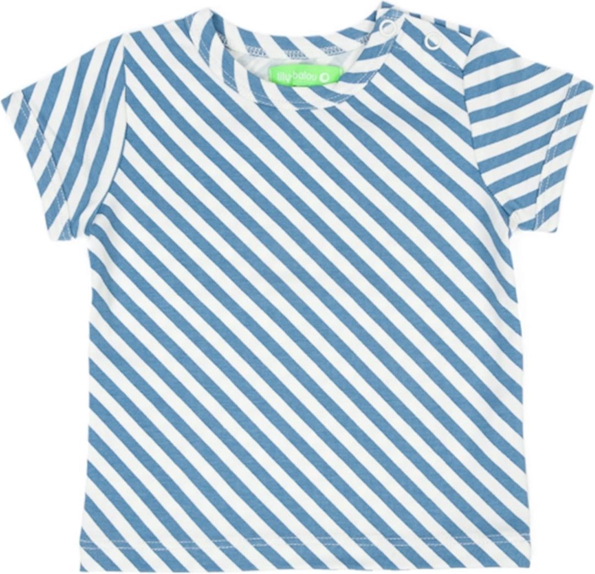 Lily Balou Baby Tshirt Kas Diagonal Stripes - 68