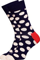 Happy Socks Sokken Big Dot marine maat 36-40