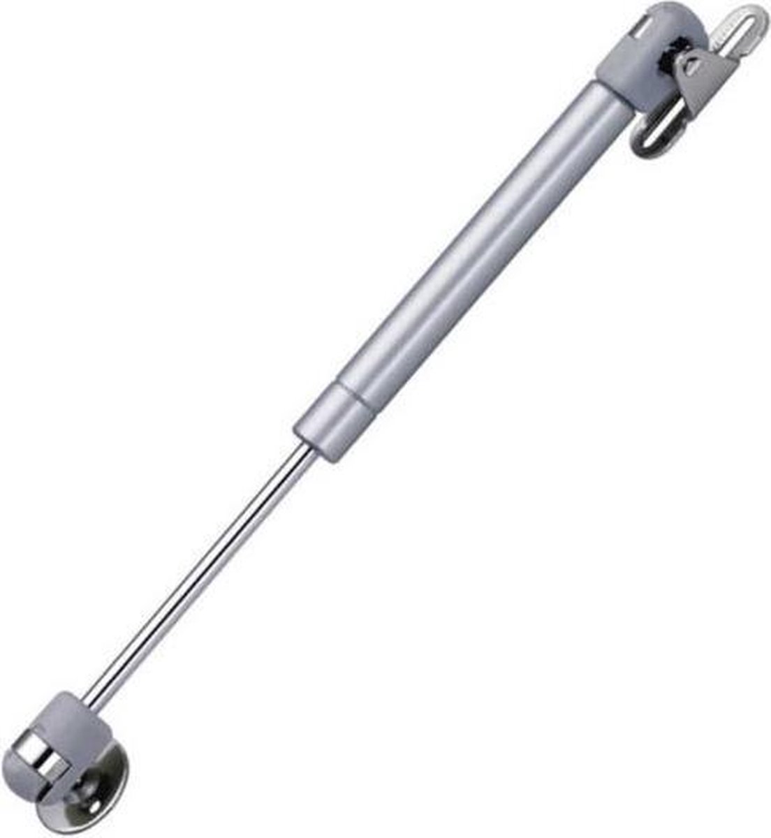 CONNEX gasbuisveer rechts 243mm / hefkracht 11kg | ZILVERKLEURIG