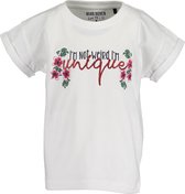 Blue Seven Meisjes T-shirt - Wit - Maat 110