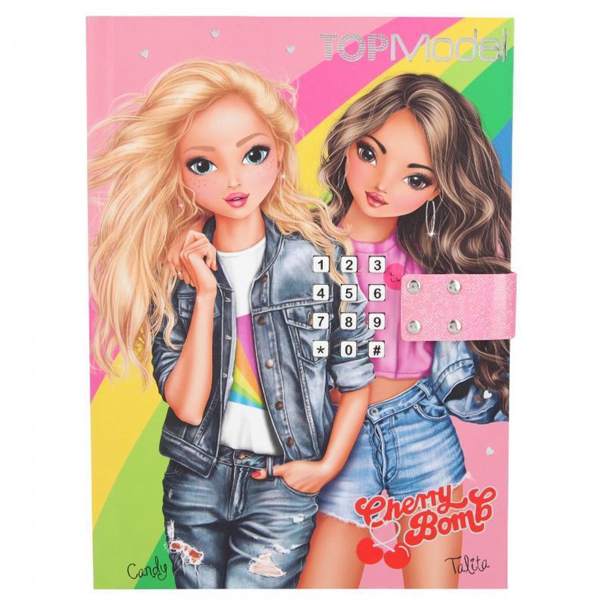 Journal Intime Avec Code Top Model Journal intime de top model avec code secret Candy Friend | bol.com