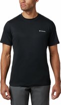 Columbia Zero Rules™ Short Sleeve Shirt Outdoorshirt - Shirt Heren - T-Shirt - Zwart - Maat S
