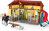 Schleich Farm World - Paardenstal - Speelfigurenset - Kinderspeelgoed voor Jongens en Meisjes - 3 tot 8 jaar - 31 Onderdelen