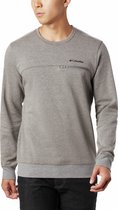 Columbia Outdoor Pull Columbia Lodge Dbl Knit Sweatshirt Hommes - Charcoal Heathe - Taille S