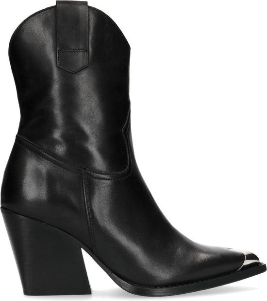 Manfield Dames Korte leren cowboylaarzen Maat 39 Manfield Dames Korte leren cowboylaarzen Maat 39