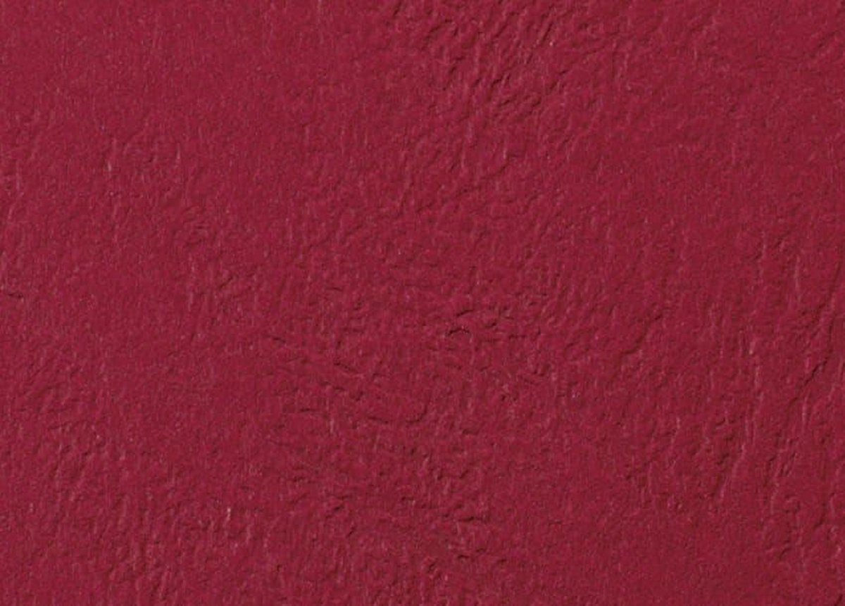 GBC LeatherGrain A4 Rood 100 stuk(s) thumbnail 2