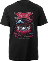 Babymetal Heren Tshirt -L- Pixel Tokyo Zwart