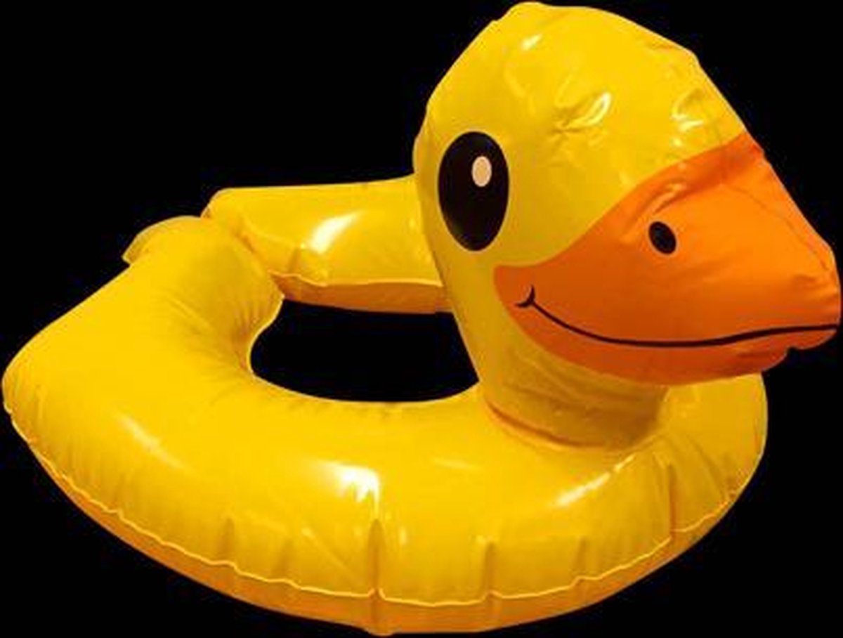 Opblaas zwemband, inflatables, eend - 1 stuk