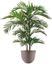 HTT - Kunstplant Areca palm in Eggy taupe H130 cm