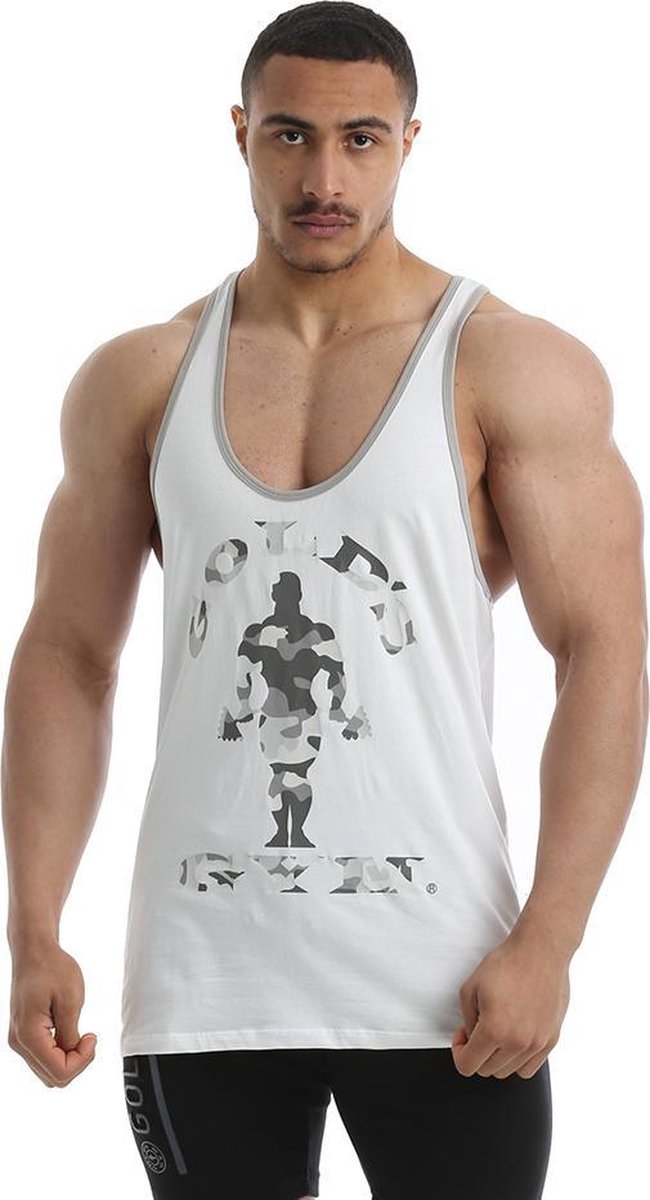 Classic Camouflage Joe Stringer Vest wit - M