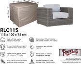 Hoes voor loungestoel 115 x 100 H: 75 cm - Loungestoelhoes - RLC115straight