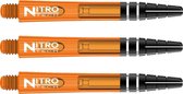 RED DRAGON - Nitrotech Oranje Medium Dartschachten - 3 sets per pakket (9 stengels in totaal)