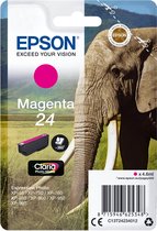 EPSON 24 inktcartridge magenta standard capacity 4.6ml 360 paginas 1-pack RF-AM blister