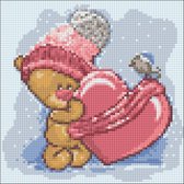Wizardi Diamond Painting Teddy Bear WD2303