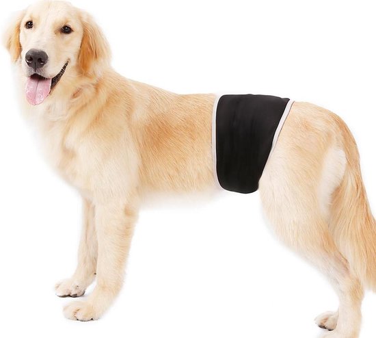 Honden buikband - luier voor mannelijke hond reu - plasband - wasbaar -  EXTRA LARGE -... | bol.com
