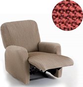 Milos - Stoelhoes voor uw relax fauteuil - 60cm tot 85cm breed - Steenrood