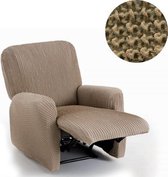 Milos - Stoelhoes  voor uw relax fauteuil - 60cm tot 85cm breed - Beige