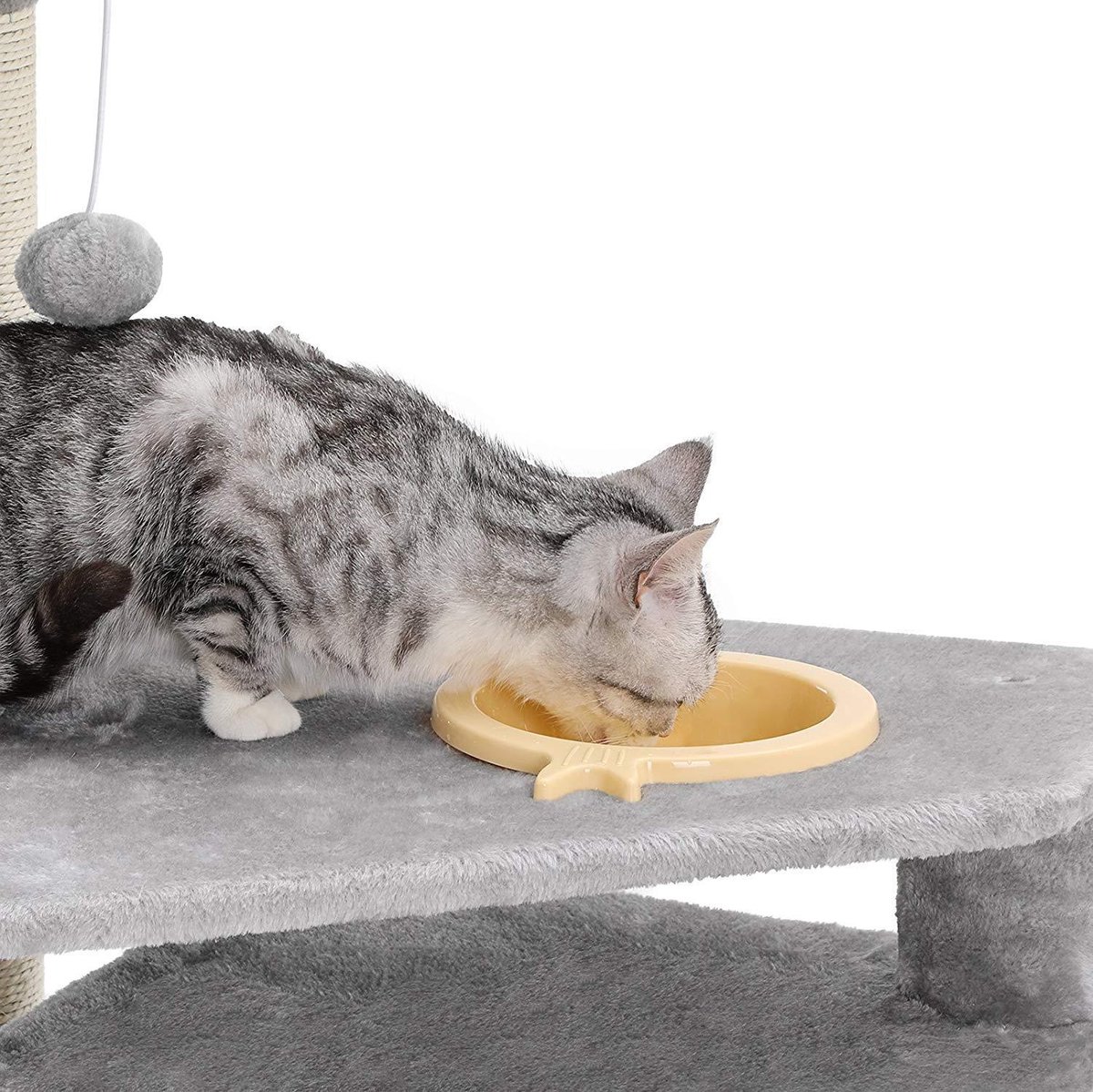 Nancy's Krabpaal XXL - Kattenhuis - 164 cm - Katten Speelhuisje - Kattenboom - Krabpalen — afbeelding 7