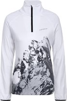 Icepeak Wintersportpully - Maat XL  - Vrouwen - wit/grijs