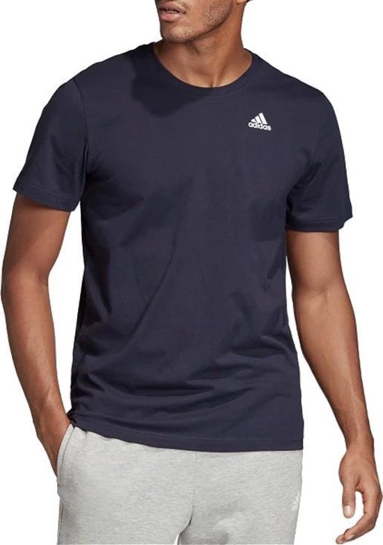 T-shirt Bleu Homme Adidas Must Have