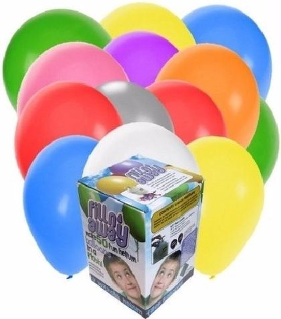 Helium tank incl. 50 ballonnen - Shoppartners